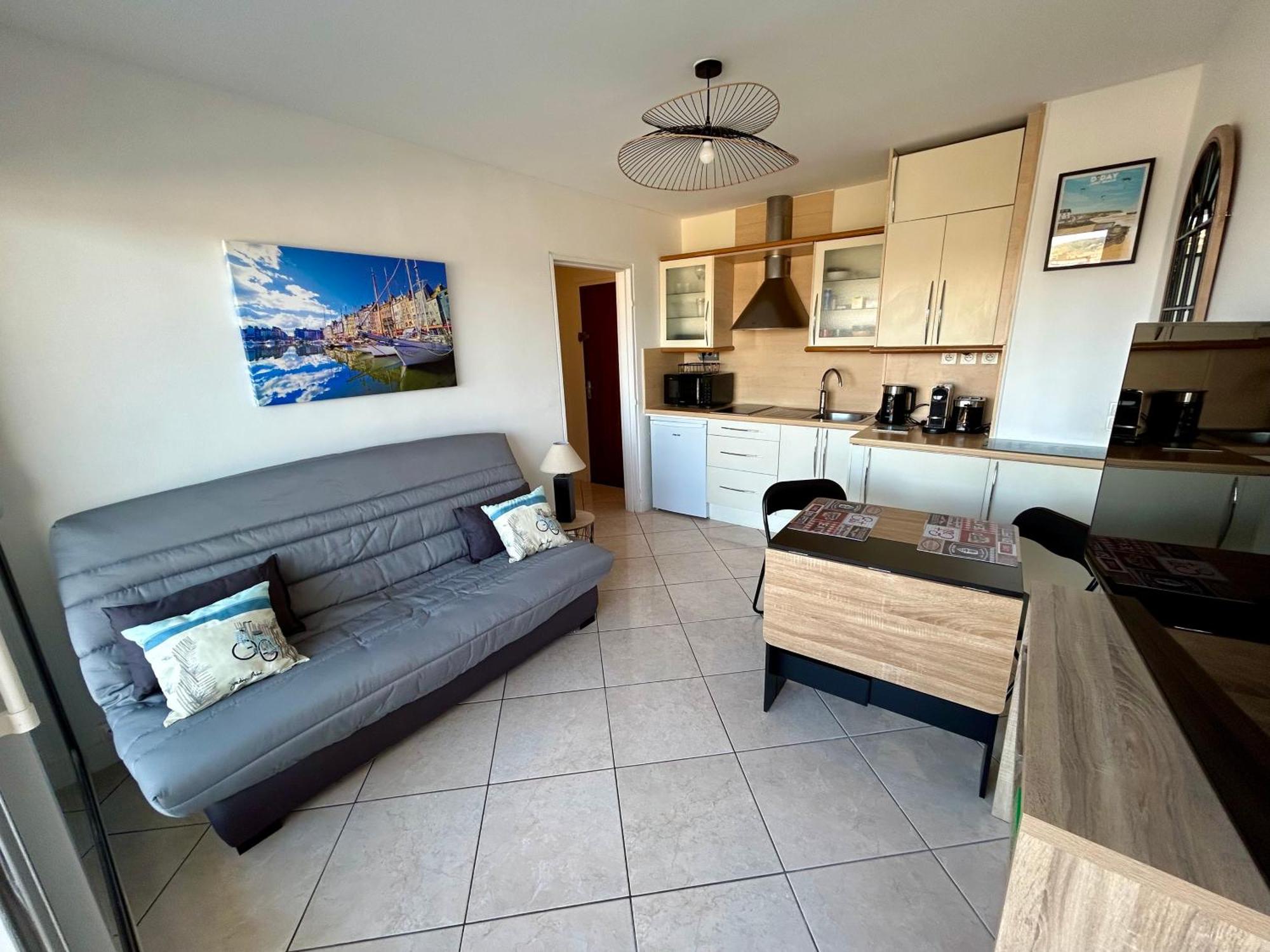 Appartement Vue Mer - 30 M De La Plage - 5 Minutes A Pied Du Centre Ville Et Du Casino วิลเลร์-ซูร์-แมร์ ภายนอก รูปภาพ