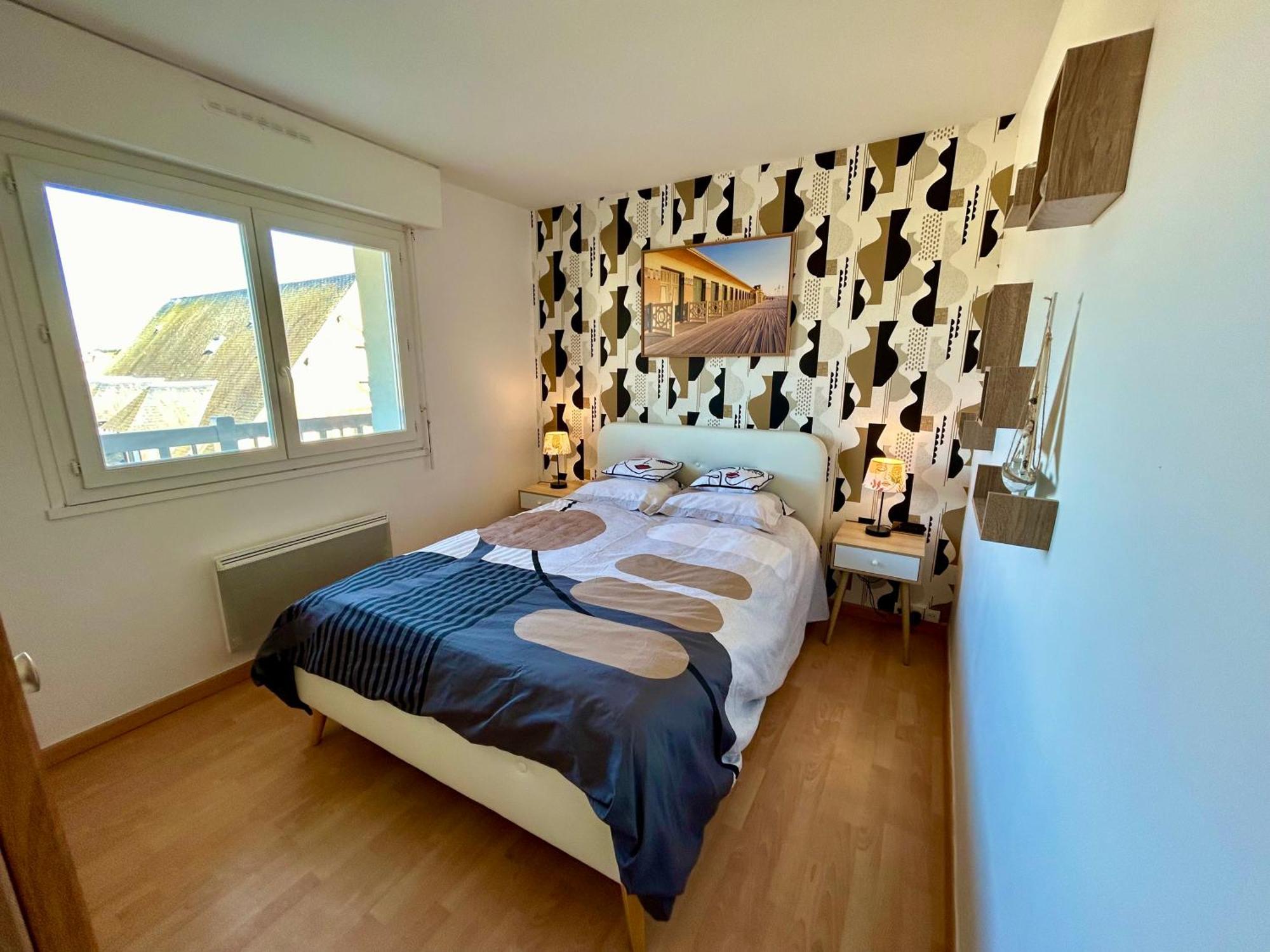 Appartement Vue Mer - 30 M De La Plage - 5 Minutes A Pied Du Centre Ville Et Du Casino วิลเลร์-ซูร์-แมร์ ภายนอก รูปภาพ