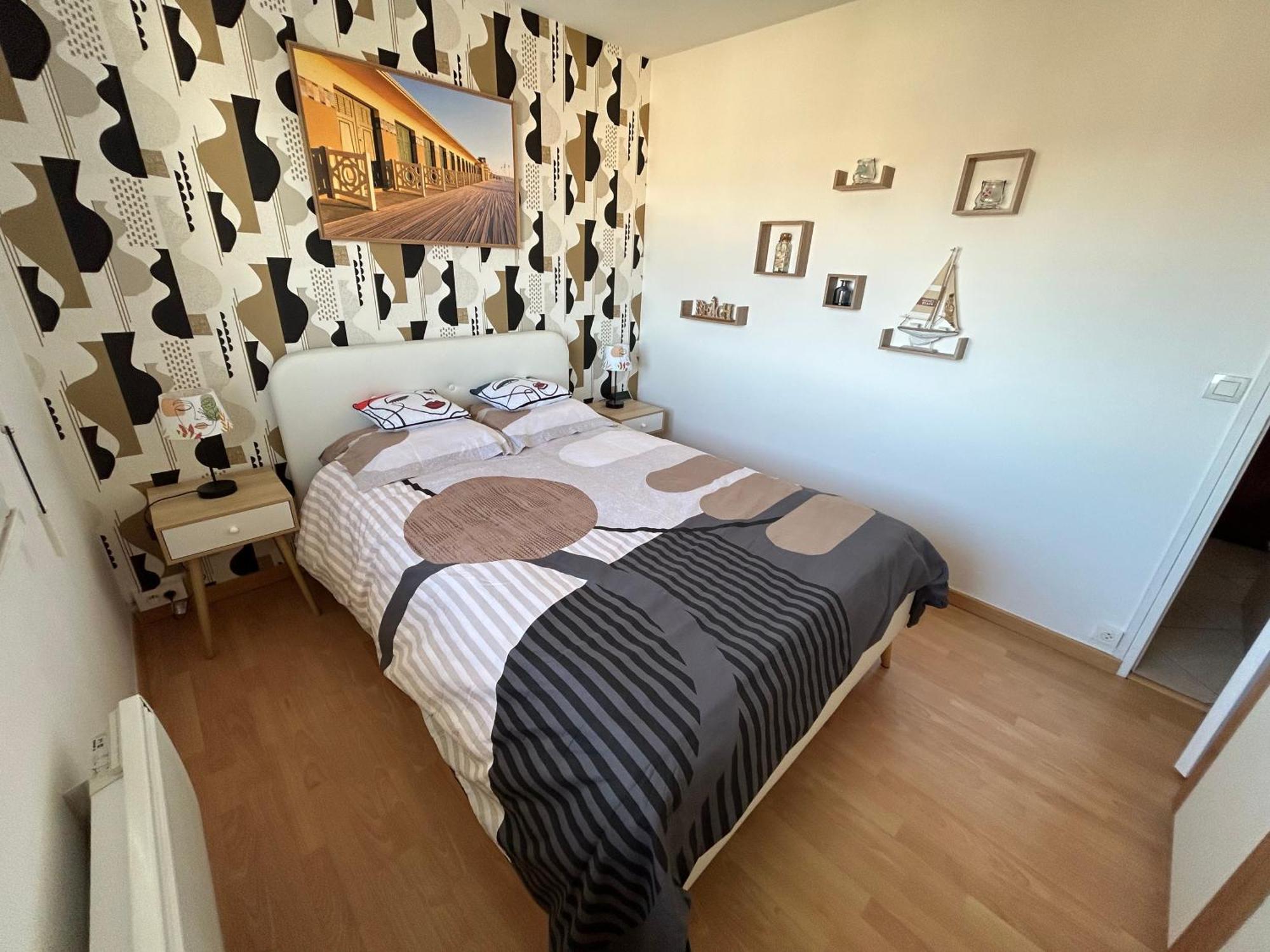 Appartement Vue Mer - 30 M De La Plage - 5 Minutes A Pied Du Centre Ville Et Du Casino วิลเลร์-ซูร์-แมร์ ภายนอก รูปภาพ